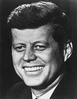 American president John F Kennedy whose sister had suffered from serious mental illness and whose government gave the impetus to the care in the community policy in the USA.